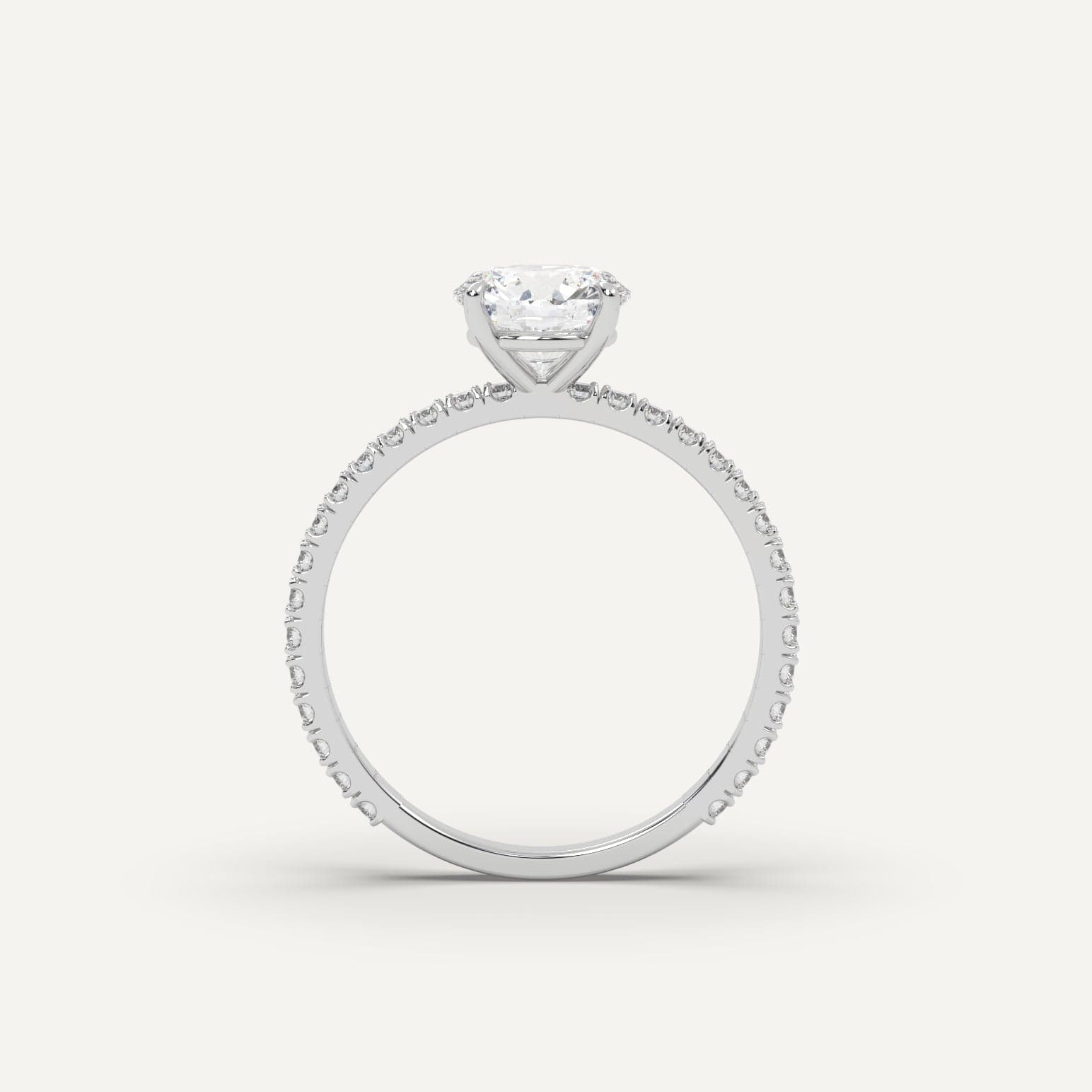 1 Carat Round Cut Diamond Engagement Ring for Women - Perfect for Proposals, Weddings & Anniversaries | Elegant Solitaire Jewelry Gift