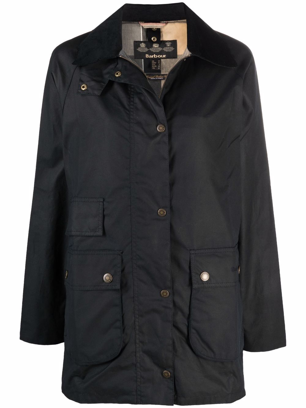 Barbour Classic Waxed Cotton Jacket for Men & Women - Waterproof & Windproof Outdoor Coat - Perfect for Hiking, Hunting & Countryside Adventures