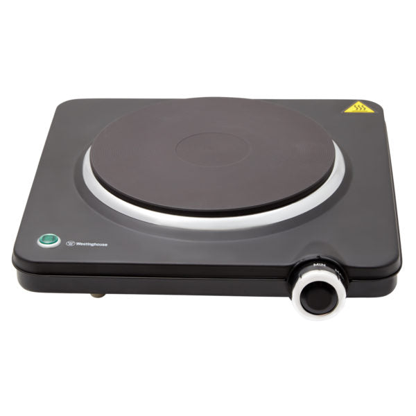 Portable Single Electric Hot Plate - 1000W Fast Heating, Compact & Lightweight for Dorm, Office, Kitchen | Perfect for Cooking, Boiling, Frying & Warming Food