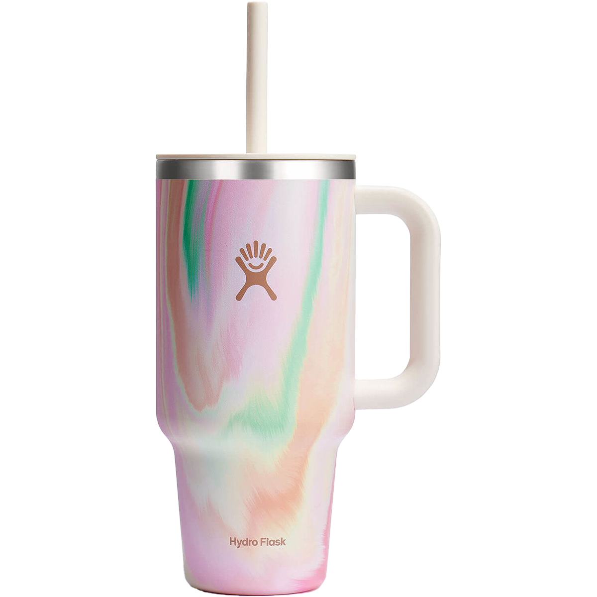 32 oz Insulated Stainless Steel Travel Tumbler with Lid & Straw - Leakproof Vacuum Mug for Hot & Cold Drinks - Perfect for Commuting, Camping, Office & Gym Use
