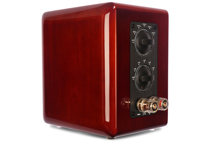 Aperion Audio Aluminum Ribbon Super Tweeter Pair - High-End Speaker System for Audiophiles (Gloss Oak Finish) | Perfect for Home Theater, Studio Monitoring & Hi-Fi Audio Setups