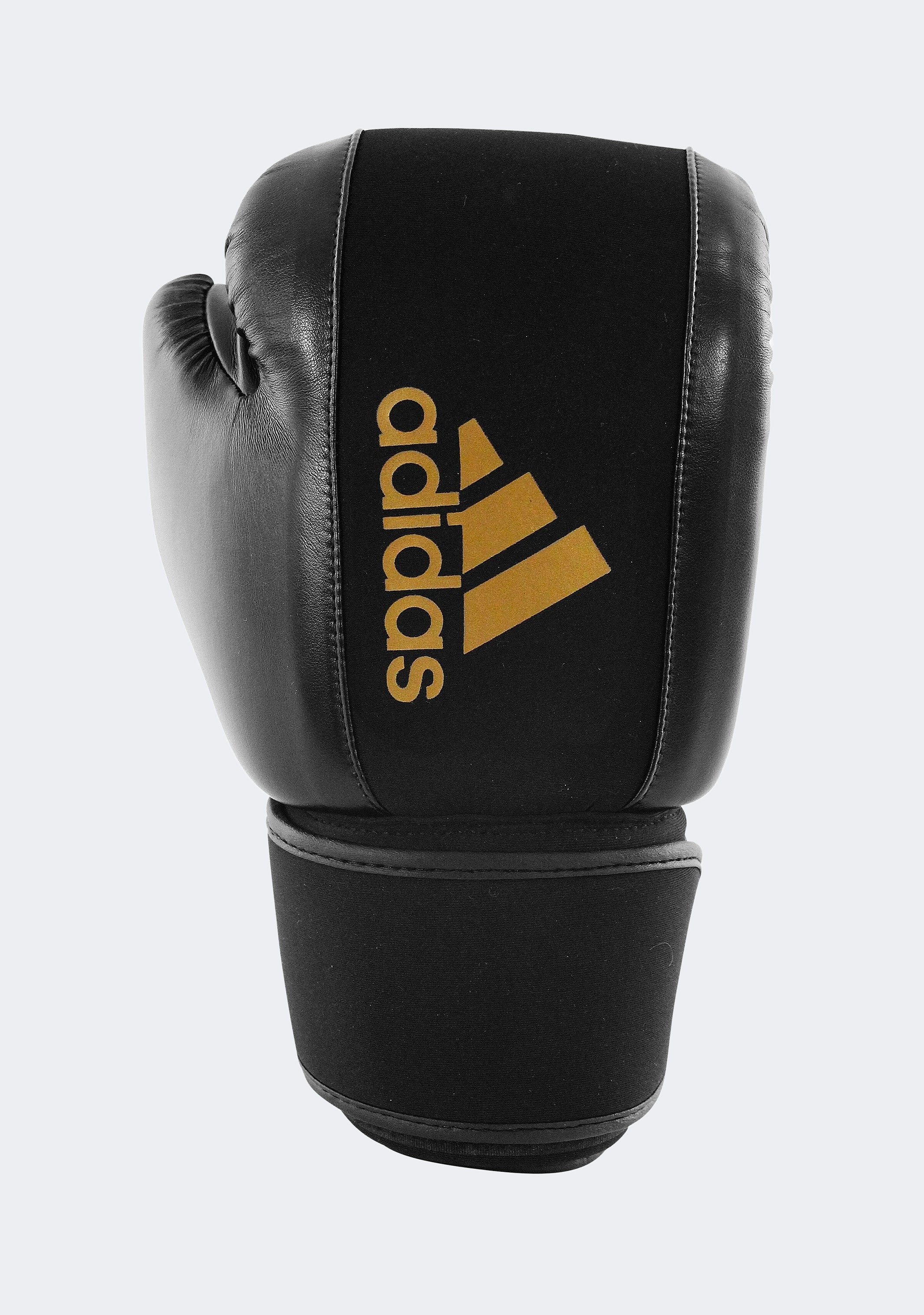 Adidas Women's Washable Boxing Gloves - Black & Gold Training Gloves for Kickboxing, MMA, Fitness & Home Workouts