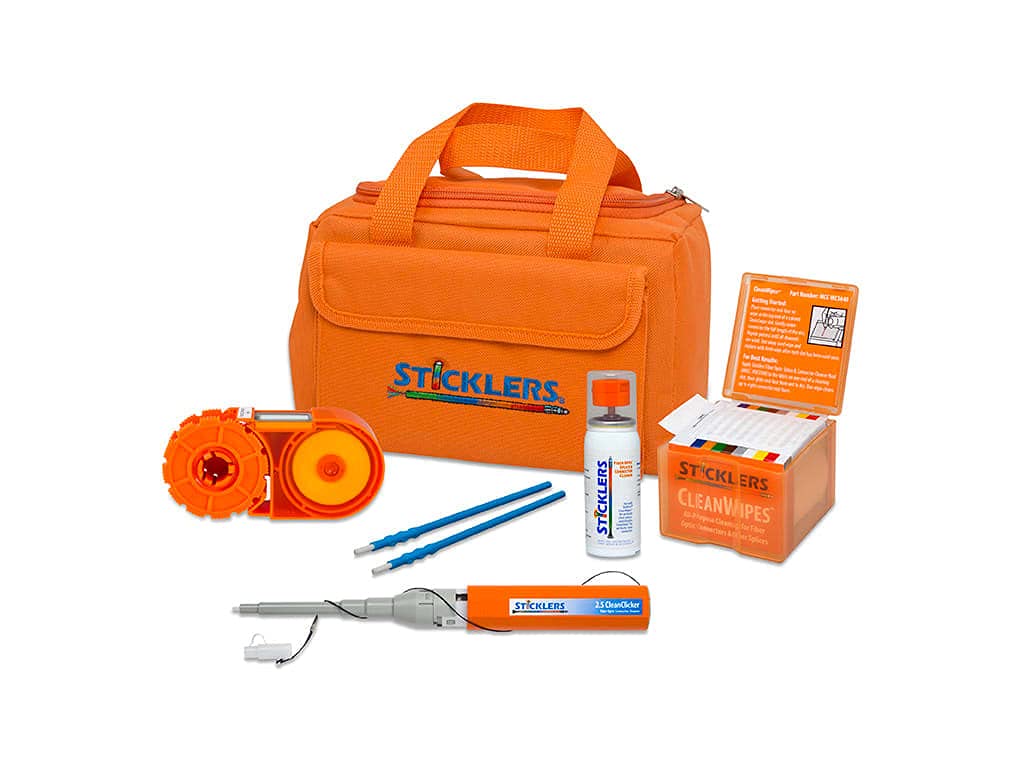 MCC-FK-FTTH Fiber Optic Cleaning Kit for Home & Office - Professional FTTH Connector Cleaner for Fiber Optic Cables, Adapters & Terminals - Perfect for Network Maintenance & Telecom Installations