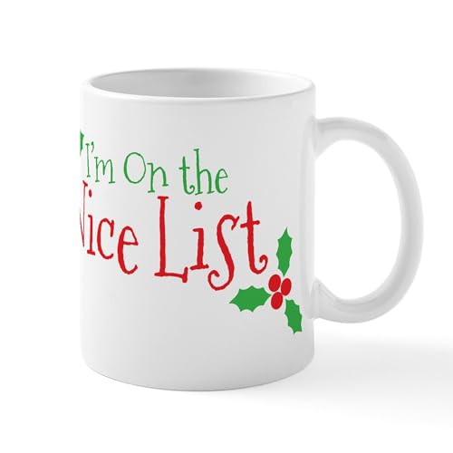 White - Nice List Mug