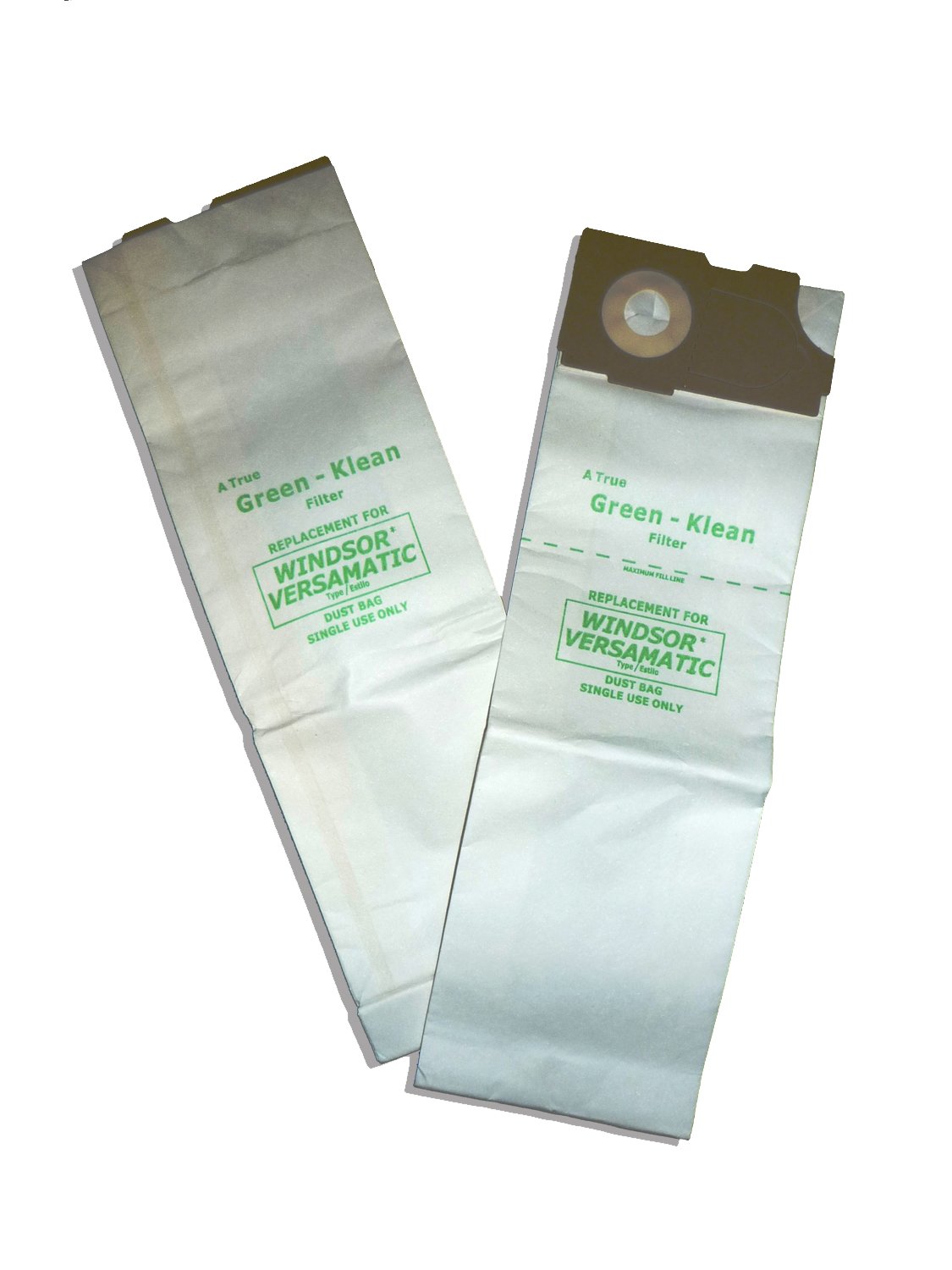 Green Klean GK-2003 Replacement Vacuum Bags - 100 Pack | HEPA Filter Compatible | Ideal for Home Cleaning, Pet Hair Removal & Allergy Relief