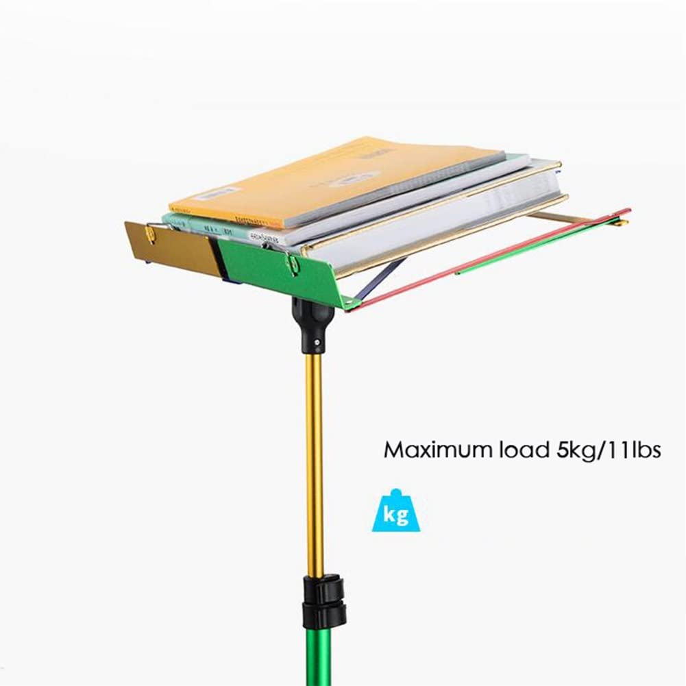 Lightweight Portable Sheet Music Stand - Foldable Aluminum Music Holder for Adults & Kids with Carrying Bag | Perfect for Piano, Violin, Guitar Practice & Band Rehearsals