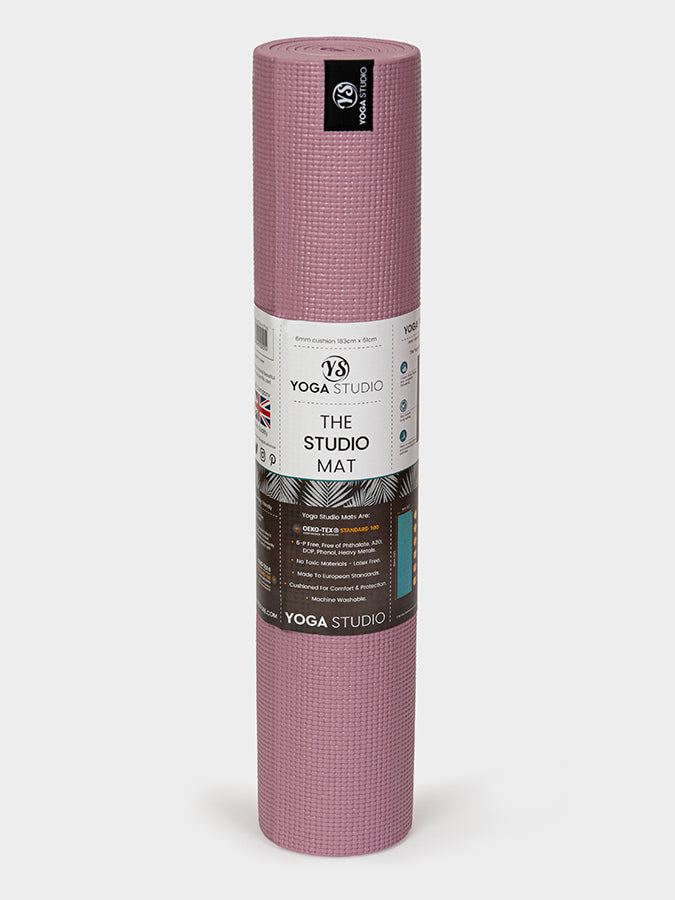 Premium Non-Slip 6mm Thick Yoga Mat for Hot Yoga & Home Workouts - Eco-Friendly TPE Exercise Mat with Carrying Strap - Ideal for Pilates, Gym & Studio Practice