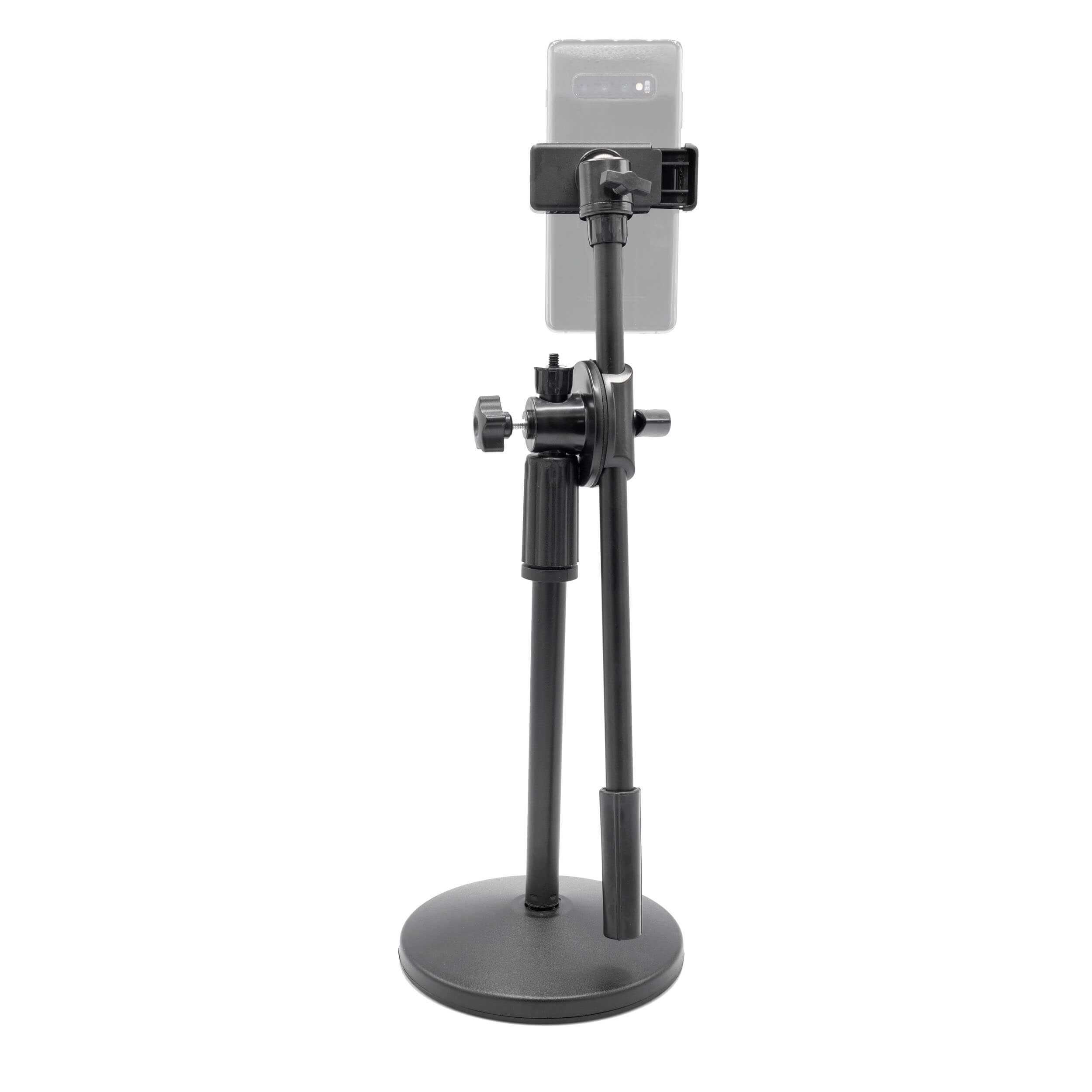 360° Adjustable Smartphone Table Top Boom Stand - Perfect for Flat Lay Photography, Live Streaming & Video Recording - Ideal for Content Creators, Vloggers & Social Media Influencers
