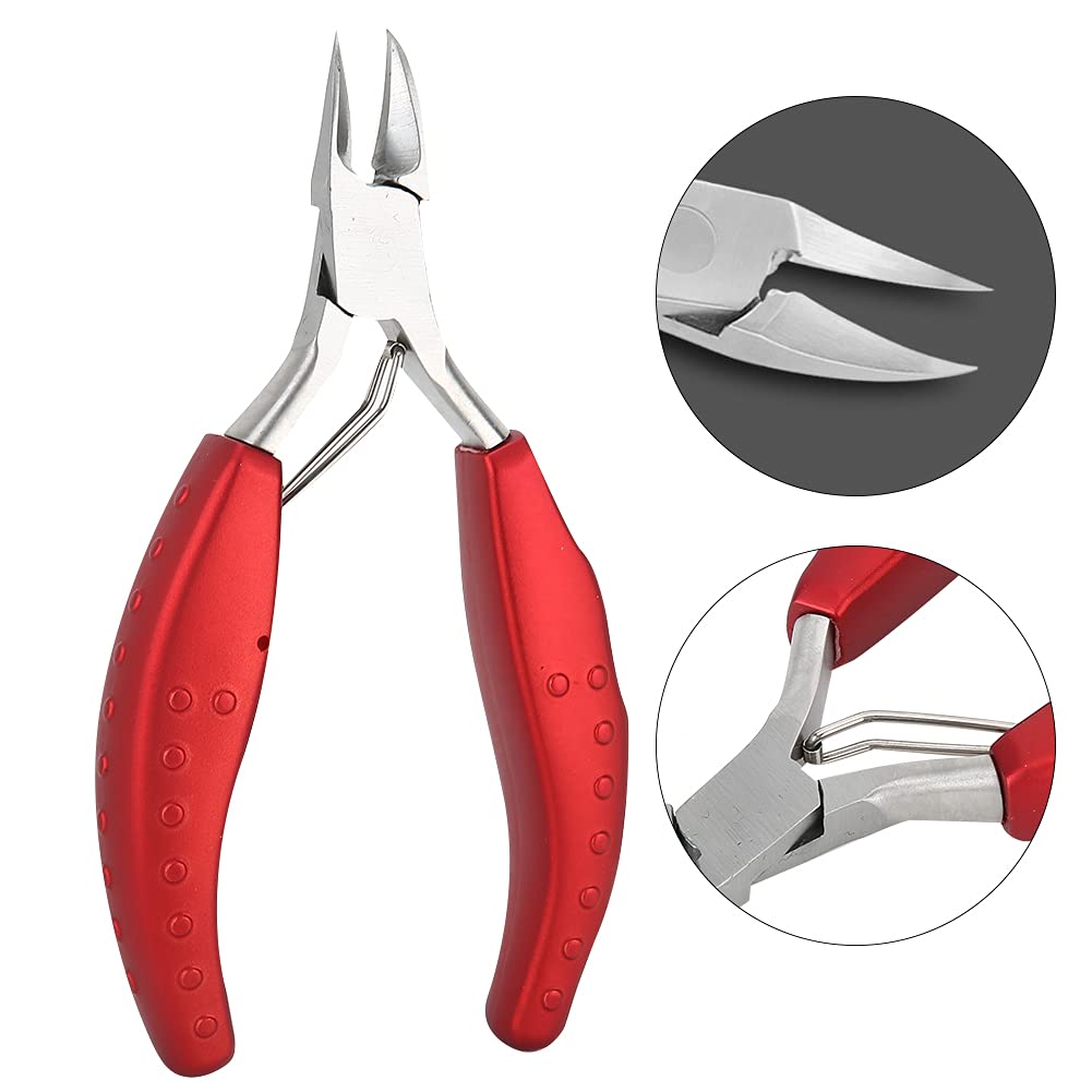 LANTRO JS Professional Nail Clipper Set - Stainless Steel Ingrown Toenail Clippers for Men & Women | Perfect for Pedicure, Travel & Home Grooming Kit
