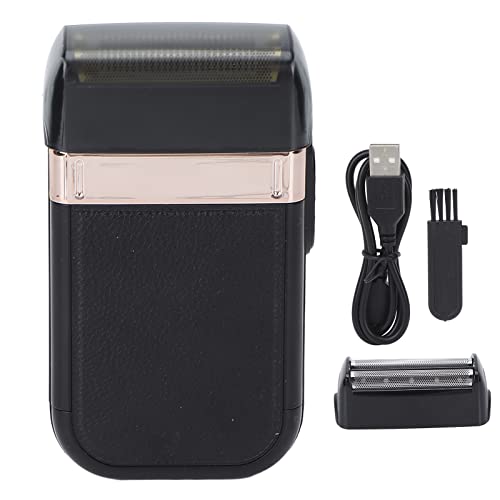 Professional 2-in-1 Electric Foil Shaver - Titanium Coated Low Noise Razor for Men's Beard & Hair Trimming - Barber & Hairdresser Approved - Perfect for Home Grooming & Salon Use
