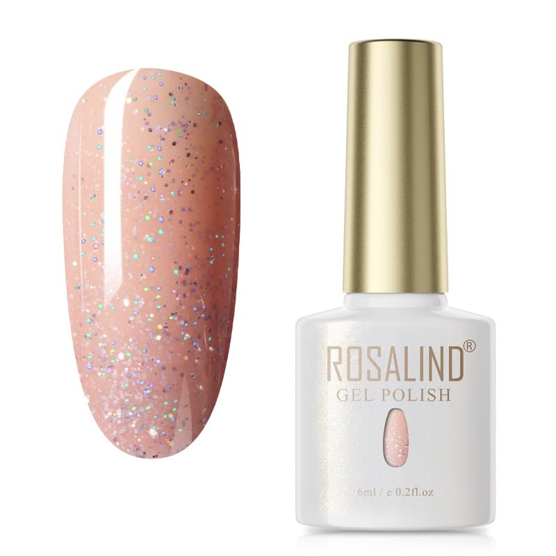 BELLE GAGA™ Rosalind 6ml UV LED Nail Gel Polish - Soak Off Salon Gel for Nail Art, Long Lasting & Chip Resistant (PX58) - Perfect for Manicures, Pedicures & Nail Extensions