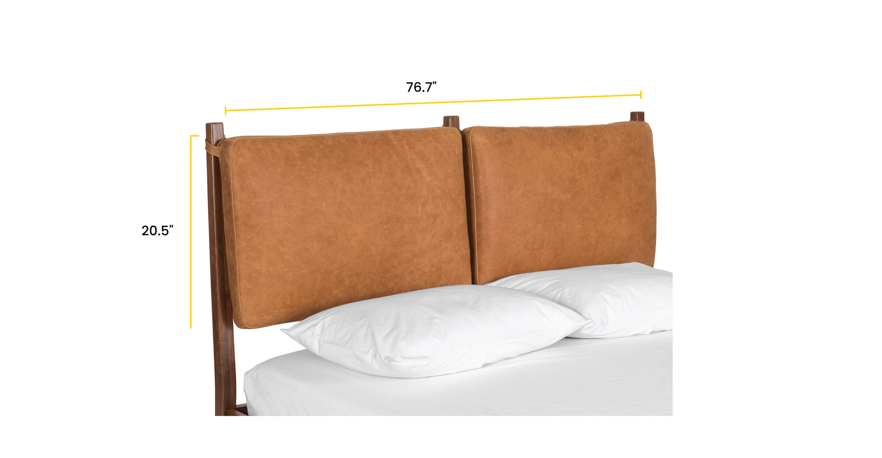Truro Bed Headboard Cushion Set - Soft Upholstered Backrest Pillows for Bedroom, Queen/King Size - Perfect for Reading, Relaxing & Enhancing Bedroom Decor