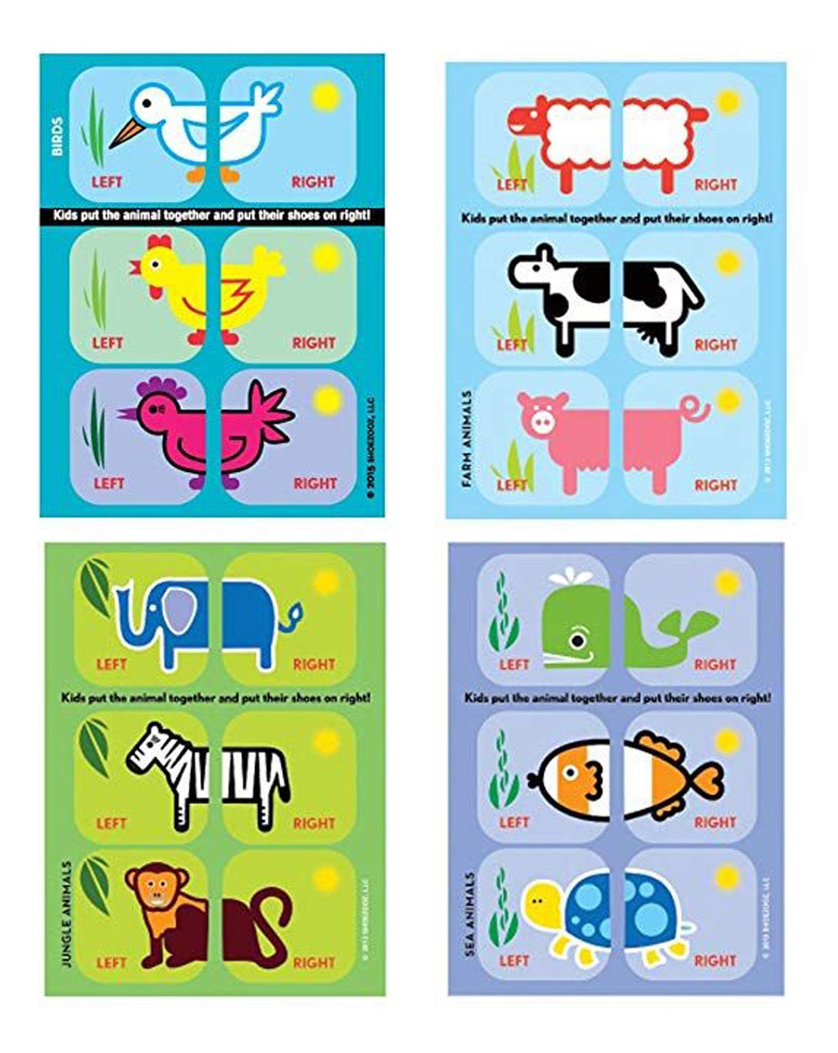 Educational Shoe Stickers for Kids - Fun Learning Alphabet & Numbers - Perfect for Toddlers, Preschool & Kindergarten - Great for Classroom, Home & Outdoor Play