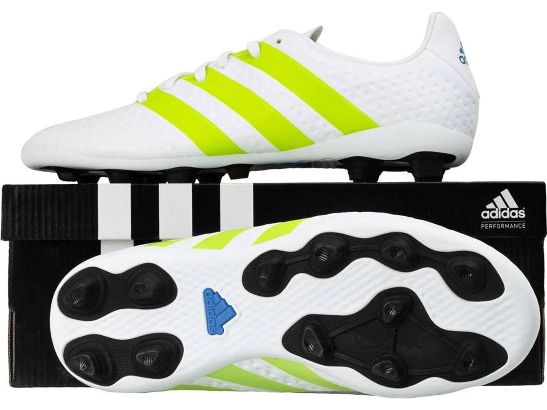 Adidas Kids Ace 16.4 FXG Soccer Cleats - Youth Football Shoes for Boys & Girls - Lightweight & Durable AF5035 - Perfect for Turf & Artificial Grass Training