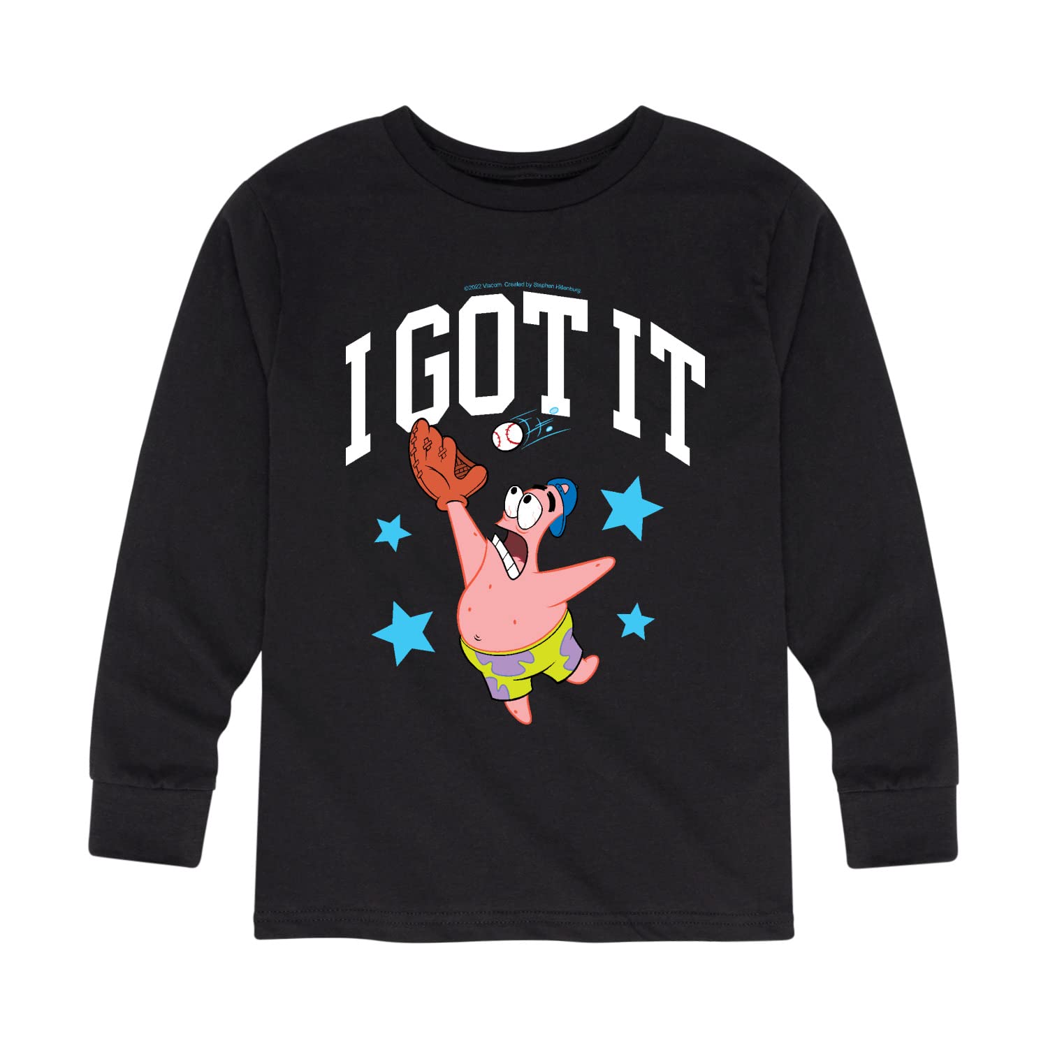 HYBRID APPAREL Spongebob Squarepants 'I Got It' Graphic T-Shirt - Long Sleeve Toddler & Youth Tee - Cartoon Character Shirt for Kids, Boys & Girls - Perfect for School, Playdates & Birthday Parties