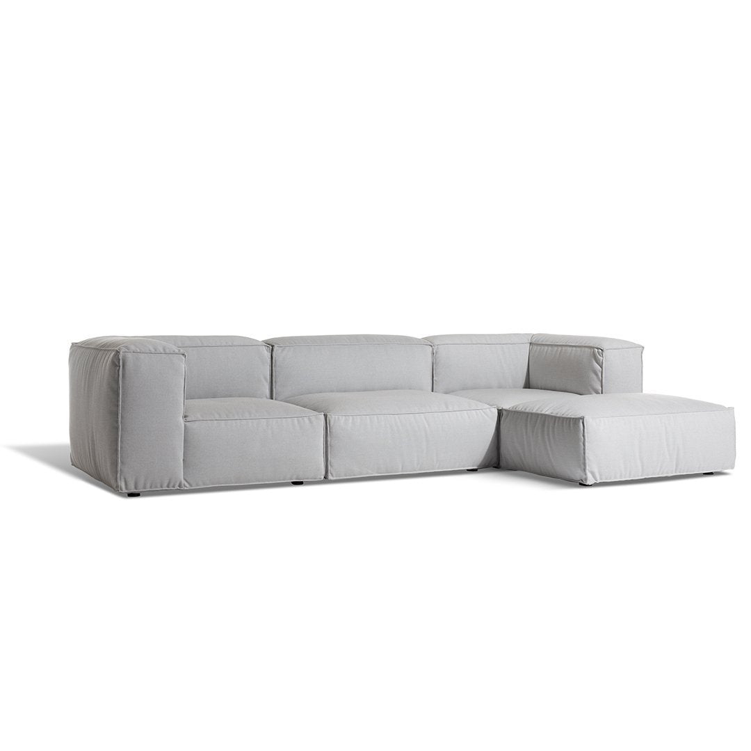 Asker Modular Sofa - Customizable Sectional Couch for Living Room, Office & Lounge - Modern Fabric Sofa Set with Reversible Chaise & Ottoman - Perfect for Small Spaces, Apartments & Home Theater