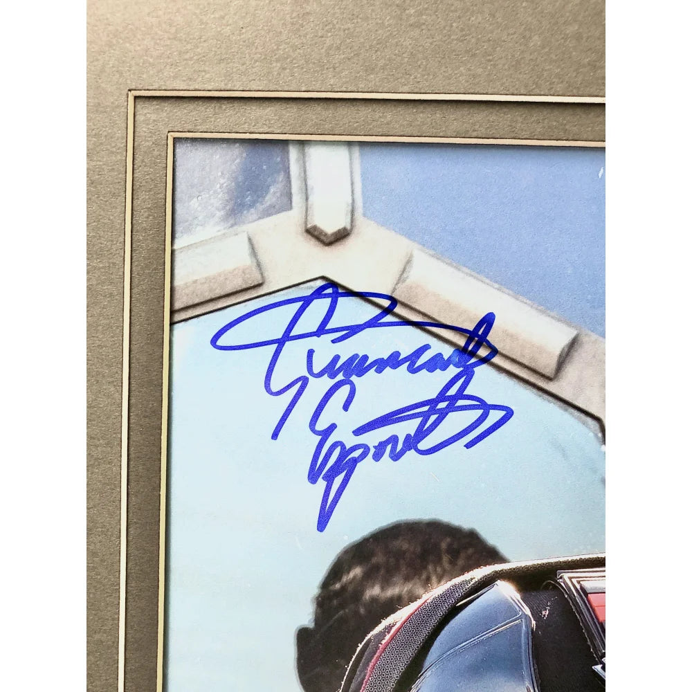 Giancarlo Esposito Autographed Star Wars The Mandalorian 11x14 Photo Framed with Topps COA - Moff Gideon Collectible Memorabilia for Fans and Display