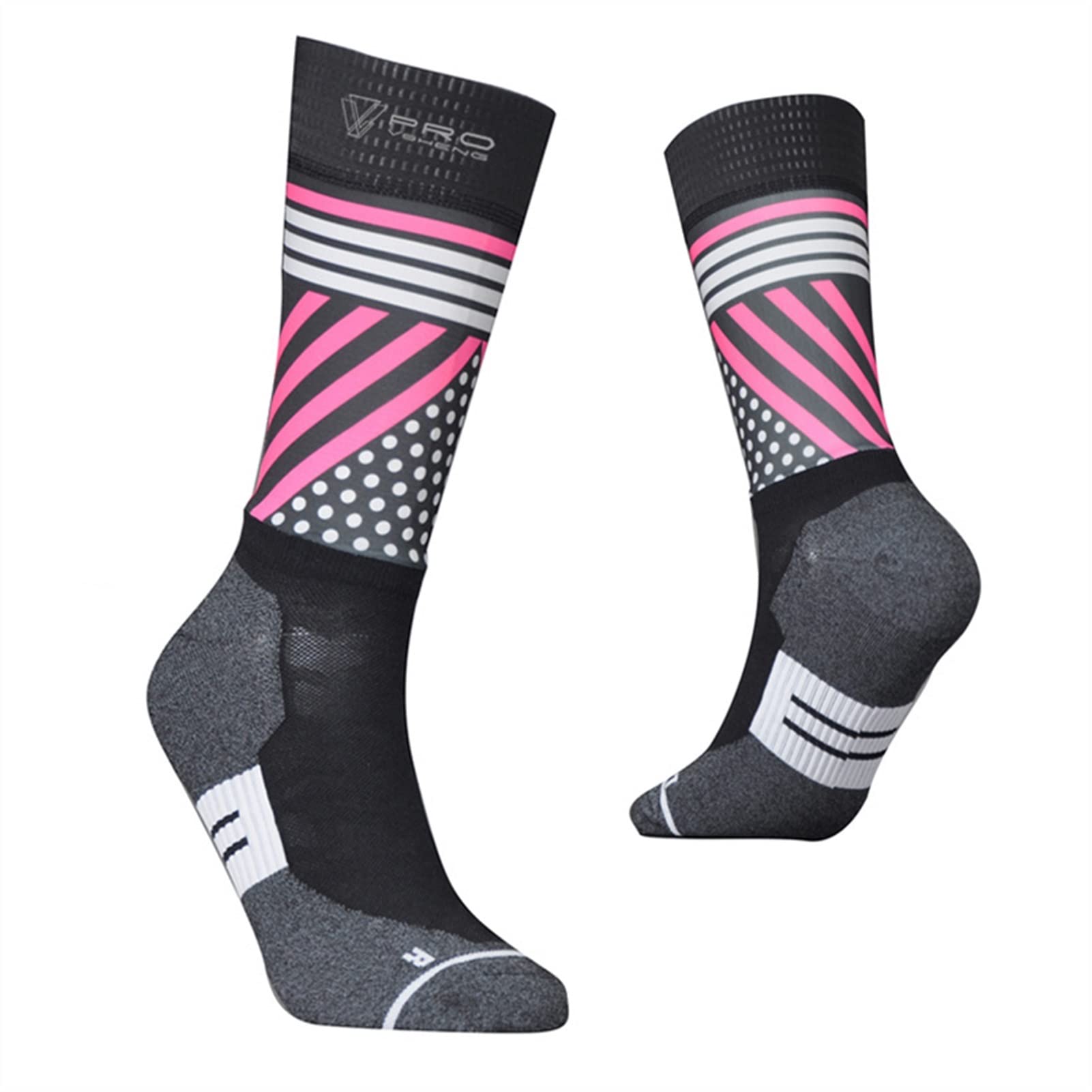 **Anti-Slip Cycling Socks for Men & Women – Professional Bike Team Aero Compression Socks – Breathable & Seamless Design for Road Biking & Outdoor Sports – Unisex Riding Socks (Size 37-44, Color 05) – Perfect for Long-Distance Cycling & Intense Workouts**