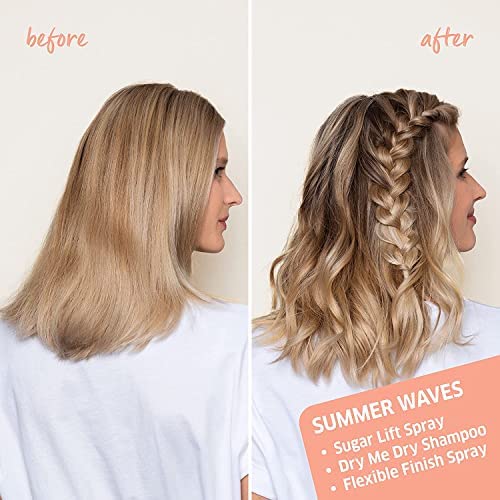 Professional Hair Shining Spray & Fixing Mist for Women - Extreme Hold, Long Lasting, Extra Shine for All Hair Styles - Includes 1 Paddle Hair Brush (420ml) - Perfect for Daily Styling, Special Occasions & Salon-Quality Results at Home