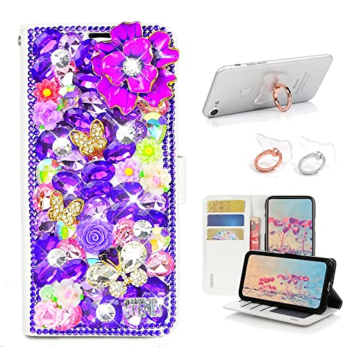 Purple, Rose Butterfly Flowers Floral