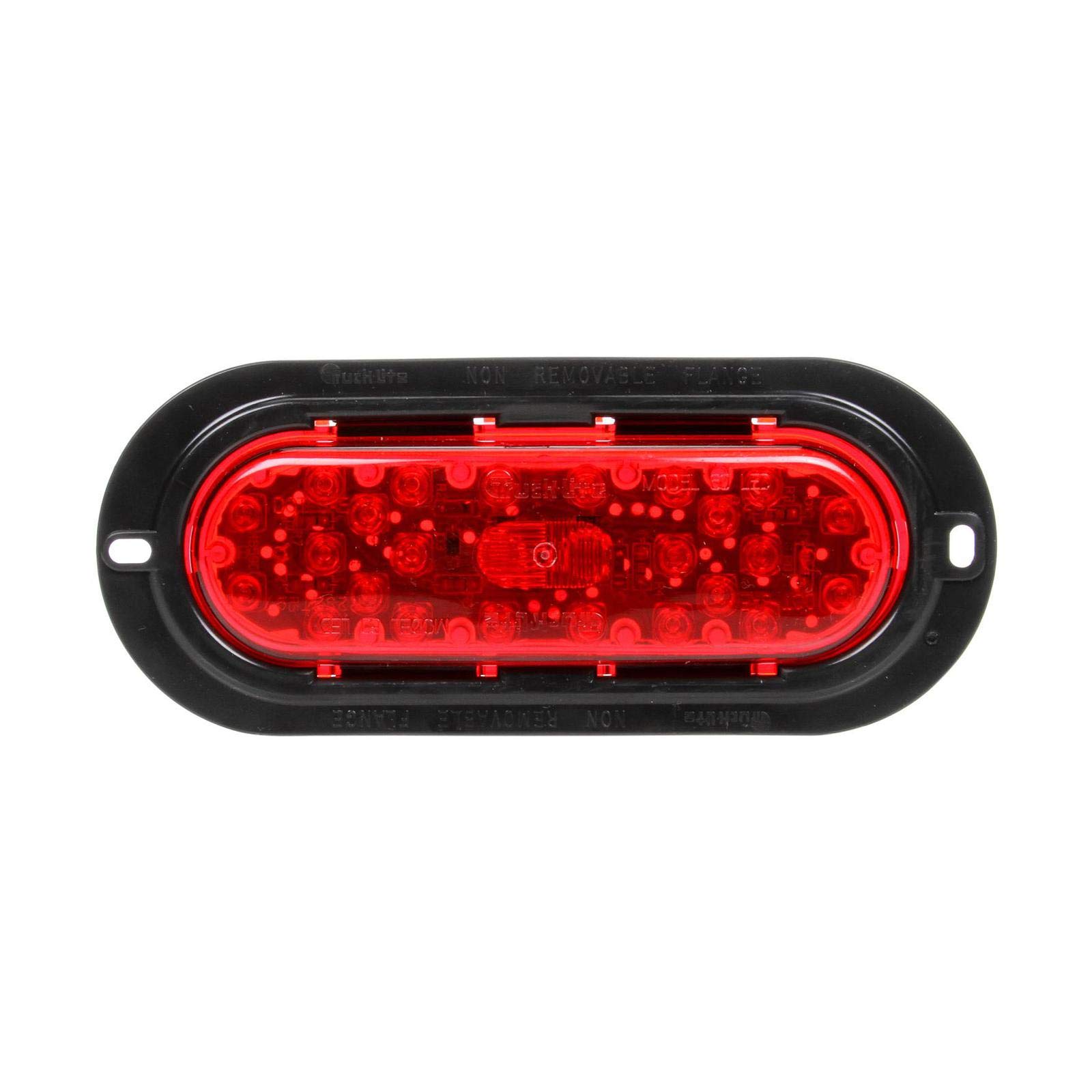 Stop Turn Tail Oval LED Red Light - High Visibility Safety Light for Trucks, Trailers, and Emergency Vehicles