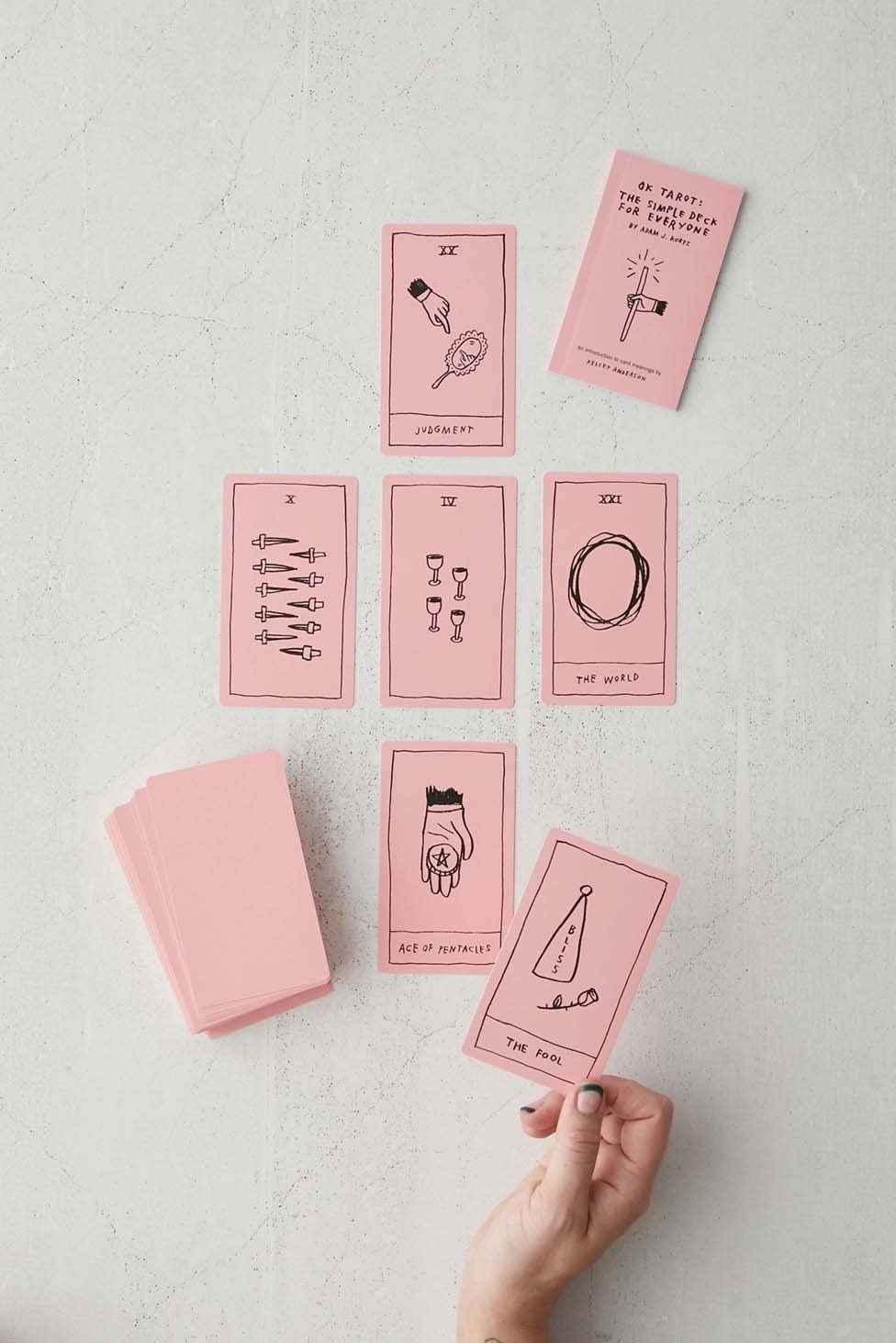 The OK Tarot: Simple & Easy-to-Use Tarot Card Deck for Beginners & Everyone - Perfect for Divination, Self-Reflection & Spiritual Guidance