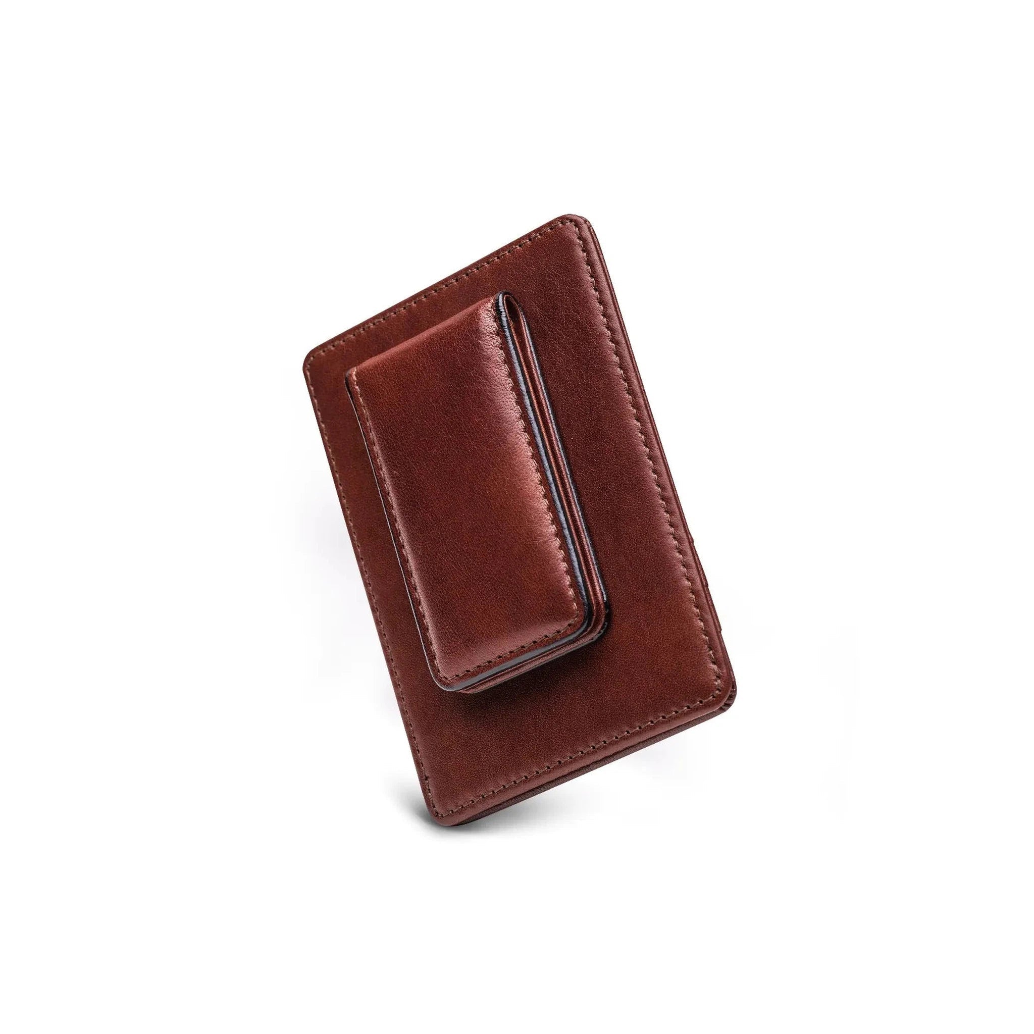 Bosca Old Leather Deluxe Front Pocket Wallet for Men - Genuine Leather Bifold Wallet with RFID Protection - Perfect for Everyday Use, Travel & Business