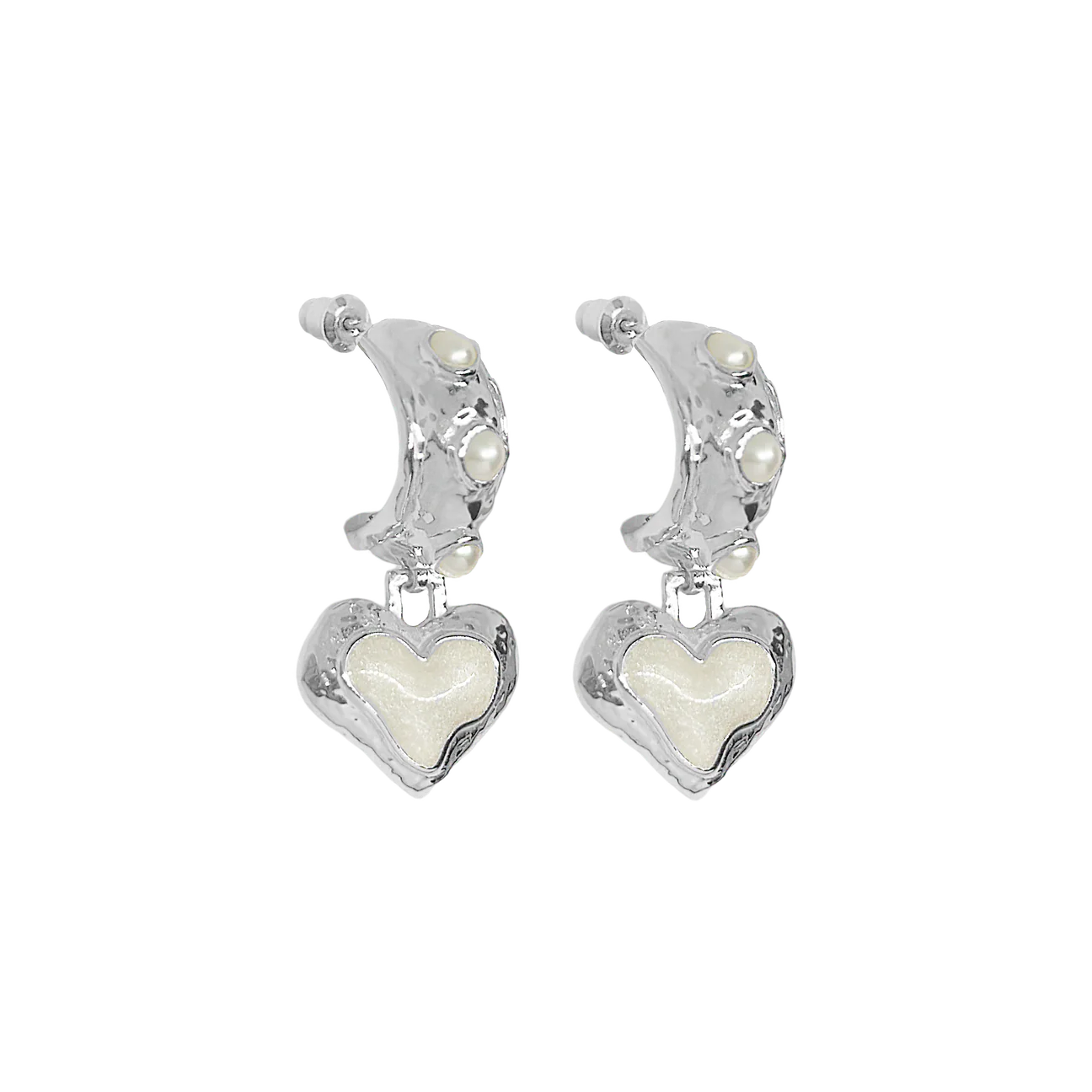Elena Silver Earrings for Women - Elegant & Hypoallergenic Jewelry for Everyday Wear & Special Occasions