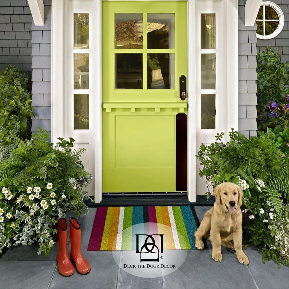 Dog Scratch Door Protection Plate - Anodized Aluminum with 3M Adhesive - Oil Rubbed Bronze Finish - 6x30 Inch Full Length - Durable Door Guard for Pets - Perfect for Home Entryway & Interior Door Protection