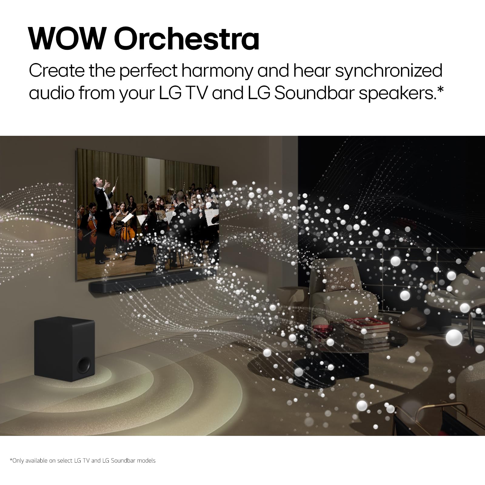 LG S90TR 7.1.3-Channel OLED evo TV Soundbar System with Wireless Subwoofer & Rear Speakers - Dolby Atmos, Wow Orchestra, WOWCAST (2024 Model) - Perfect for Home Theater, Movie Nights & Gaming Setup