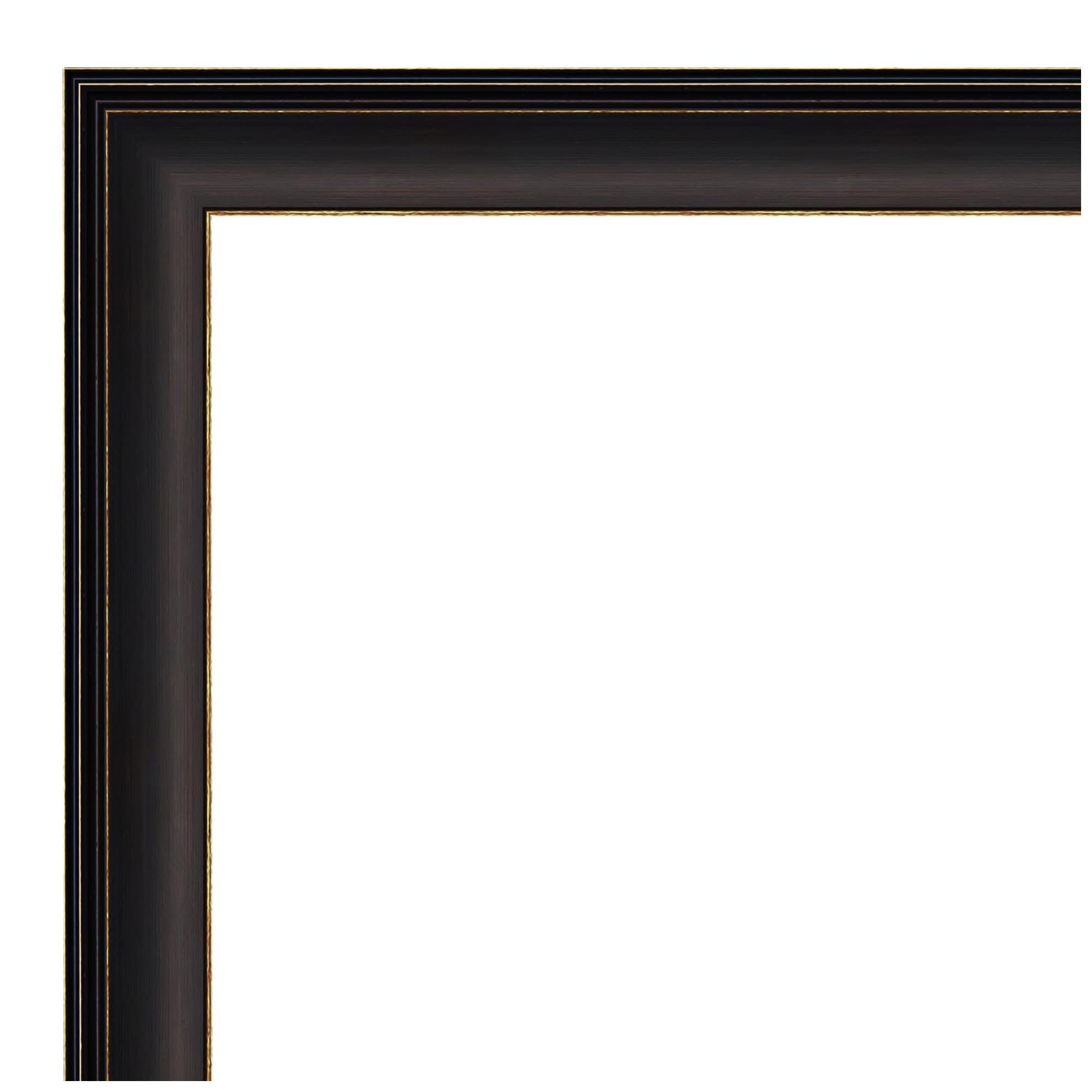 Amanti Art Bronze Wall Mirror 27x33 Inch Trio Set - Oil Rubbed Bronze Rectangle Bathroom & Living Room Mirror - Large Traditional Frame with Beveled Edge - Hangs Horizontally or Vertically - Perfect for Wall Decor, Bathroom Vanity & Entryway Elegance