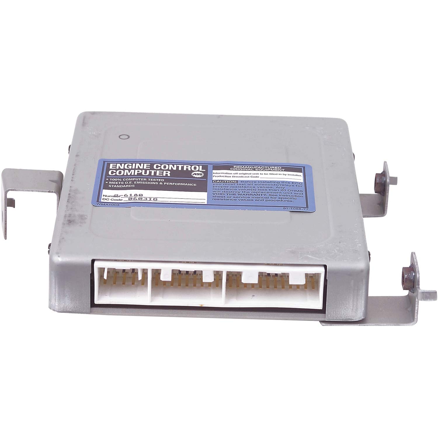 Cardone 72-6180 Remanufactured Engine Control Computer Module (ECC/ECM) - Compatible with Multiple Vehicle Models - Perfect for Engine Performance & Diagnostics