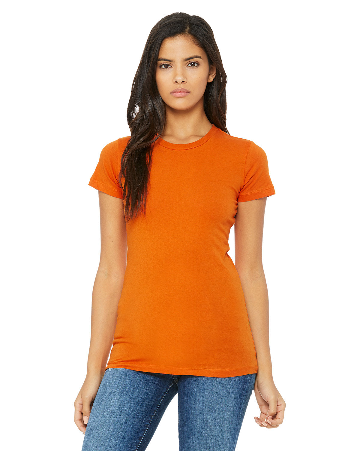 Bella + Canvas 6004 Women's Slim Fit Short Sleeve V-Neck T-Shirt - Soft & Comfortable Casual Tee for Everyday Wear, Gym, and Layering