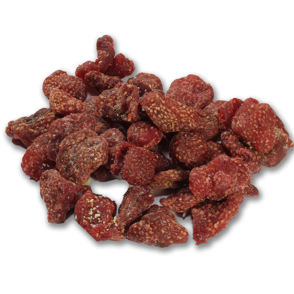 Organic Dehydrated Strawberries - Dried Strawberry Slices for Snacks, Baking & Smoothies | Gluten-Free, Non-GMO, No Sugar Added | Perfect for Trail Mix, Yogurt Toppings & Healthy Desserts