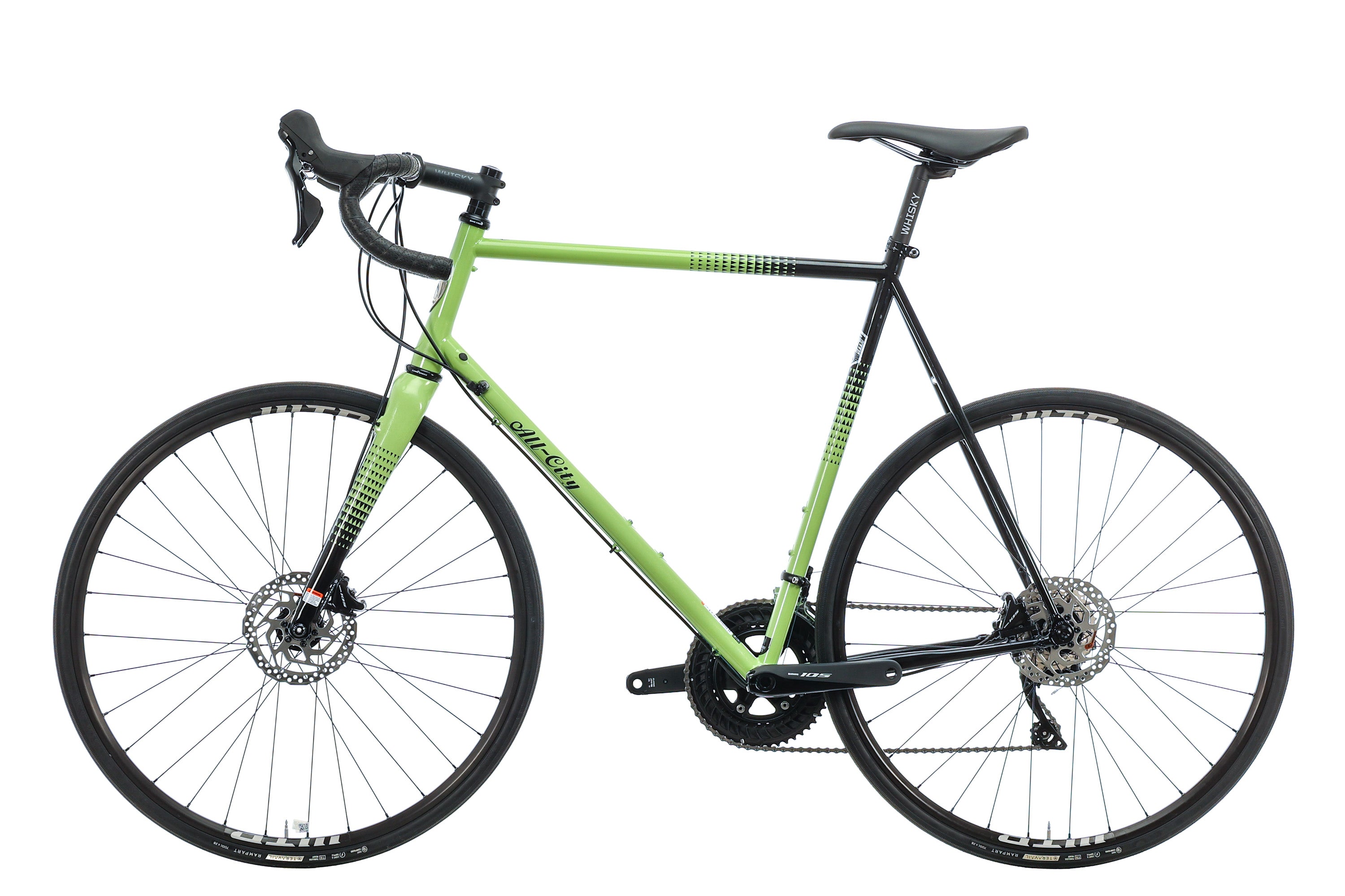 2023 All City Zig Zag 105 Road Bike - 61cm Lightweight Carbon Frame for Speed & Endurance | Perfect for Commuting, Racing & Long-Distance Cycling