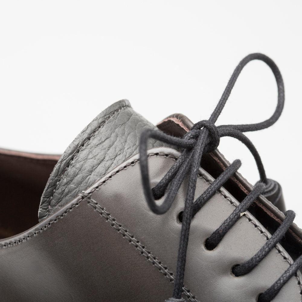 Mezlan Soka Grey Cap Toe Dress Shoes for Men - Classic Oxford Business Formal & Wedding Attire