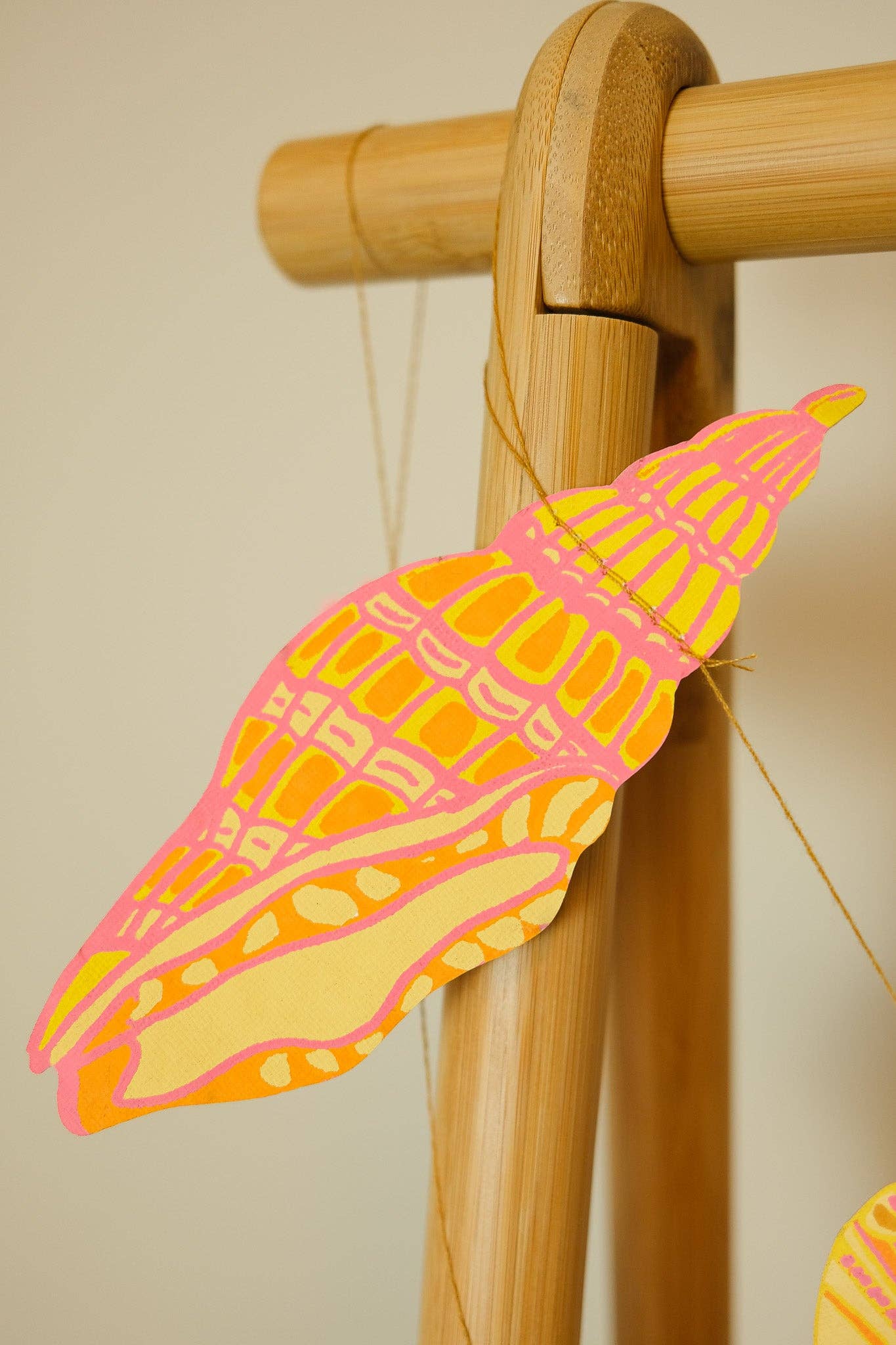 Handmade Shell Sewn Garland - Beach Themed Decor for Coastal Weddings, Boho Home Decor & Summer Party Decorations