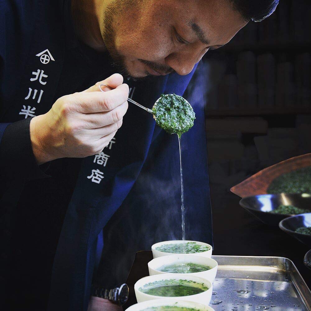Premium Kyoto Gion Kitagawa Hanbei Sencha Green Tea Bags - 20 Count - Authentic Japanese Loose Leaf Tea for Daily Relaxation & Traditional Tea Ceremonies