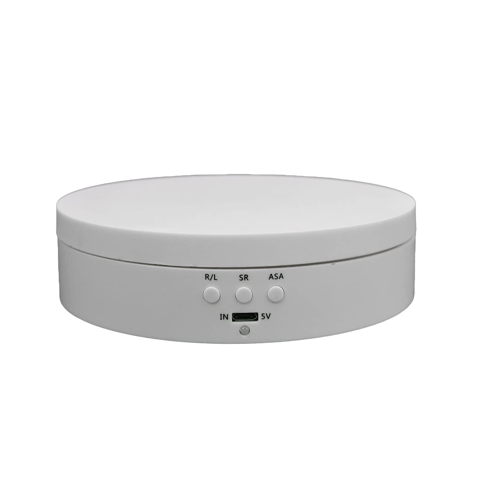 Automatic USB Charging Rotating Display Stand - 360° Turntable for Photography, Jewelry, Watches & Small Product Showcase | Perfect for E-commerce, Social Media Videos & Retail Store Displays