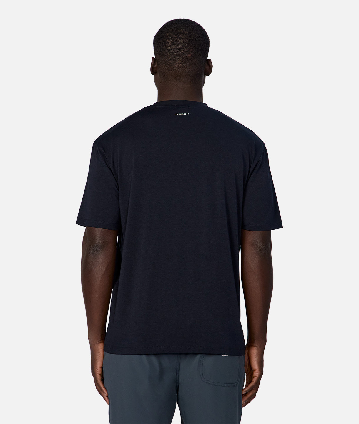 Premium Athletic Performance T-Shirt for Men - Breathable Moisture-Wicking Workout Tee in Dark Navy - Ideal for Gym, Running & Outdoor Sports