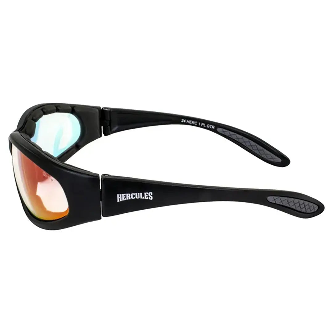 Global Vision Hercules 1 Plus GT Safety Glasses - ANSI Z87.1 Certified Protective Eyewear for Construction, Woodworking & DIY Projects - Anti-Fog, Scratch Resistant Safety Goggles for Men & Women