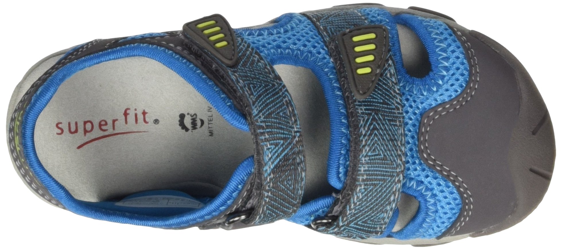 Superfit Boys' Open Toe Sandals - Comfortable Kids' Beach Shoes for Summer, Size 7.5 UK (Child) - Perfect for Outdoor Play, Poolside & Vacation