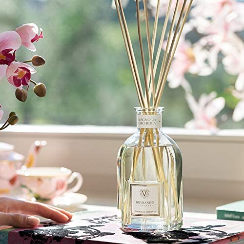 Premium Dr. Vranjes Magnolia Orchid Scented Diffuser - Luxury Home Fragrance for Living Room, Bedroom & Office Aromatherapy