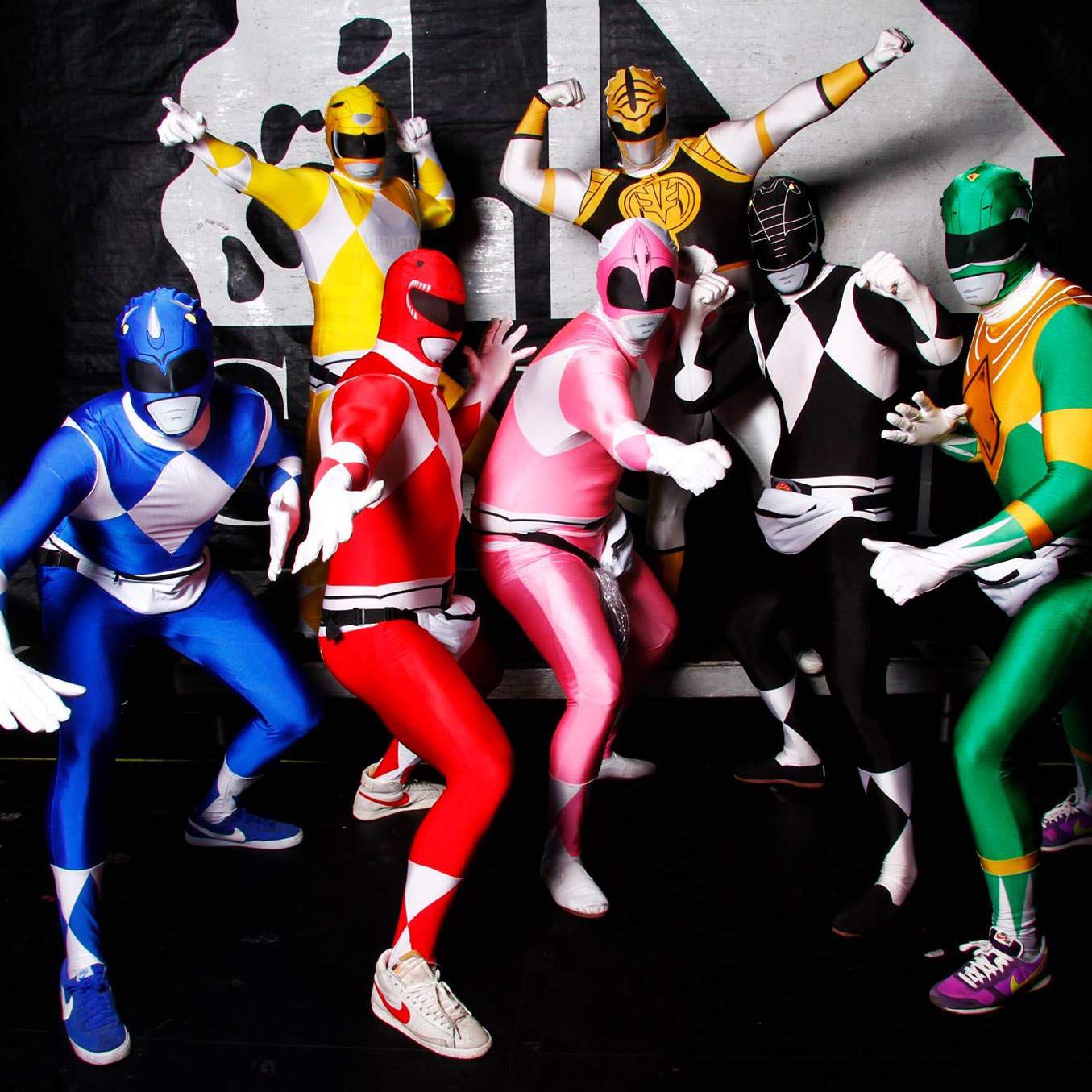 Green Power Ranger Costume for Adults - Men's Morphsuit Halloween Cosplay Outfit | Perfect for Halloween, Cosplay, and Comic-Con Parties
