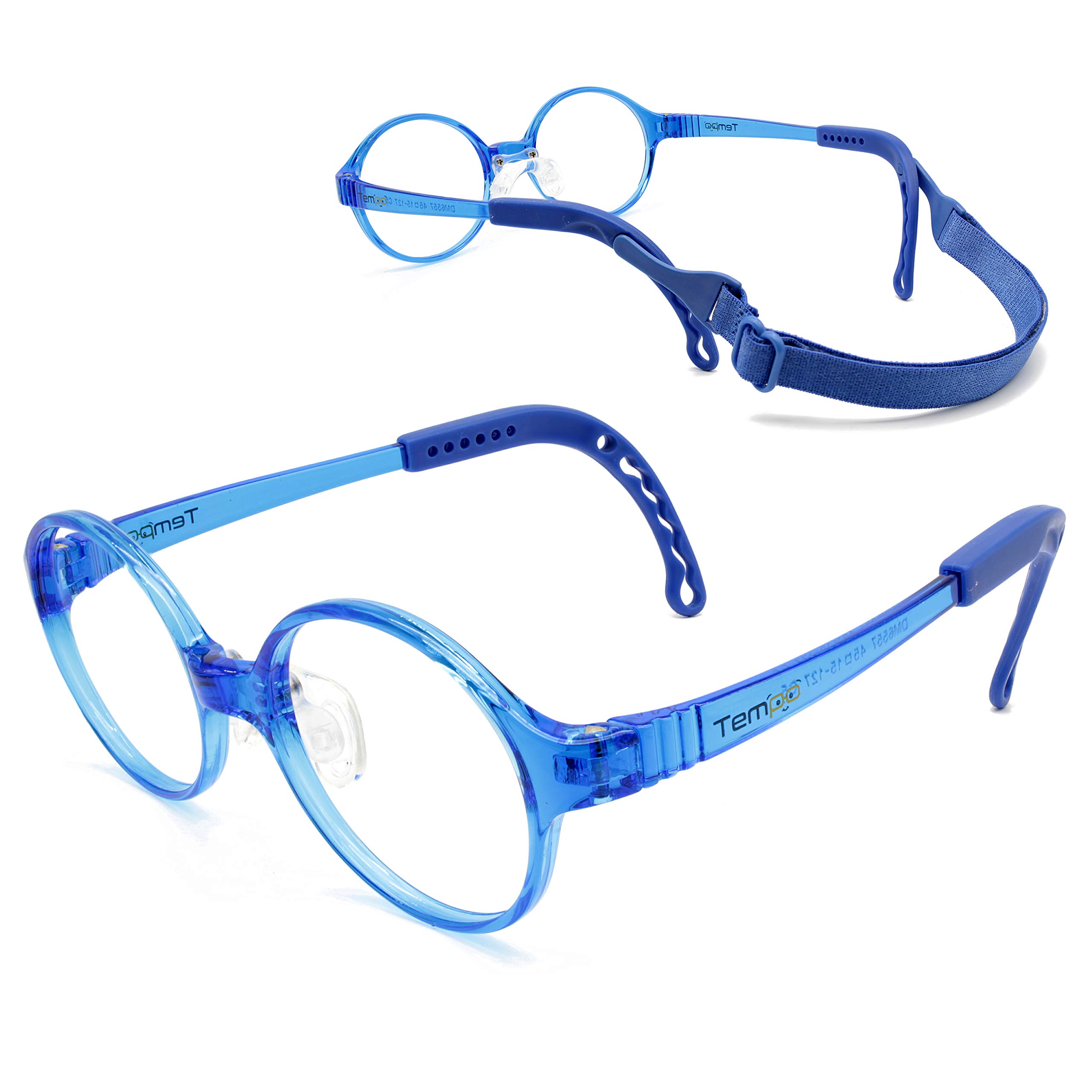 Adjustable Kids Glasses - Prescription Eyeglasses for Children with Flexible Tempo Frame (2004 Model) - Perfect for School, Reading & Outdoor Activities