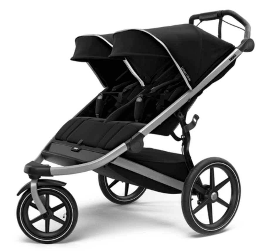 Thule Urban Glide 2 Double Jogging Stroller - Lightweight All-Terrain Baby Stroller for Running & Outdoor Adventures - Perfect for Active Parents & Twins