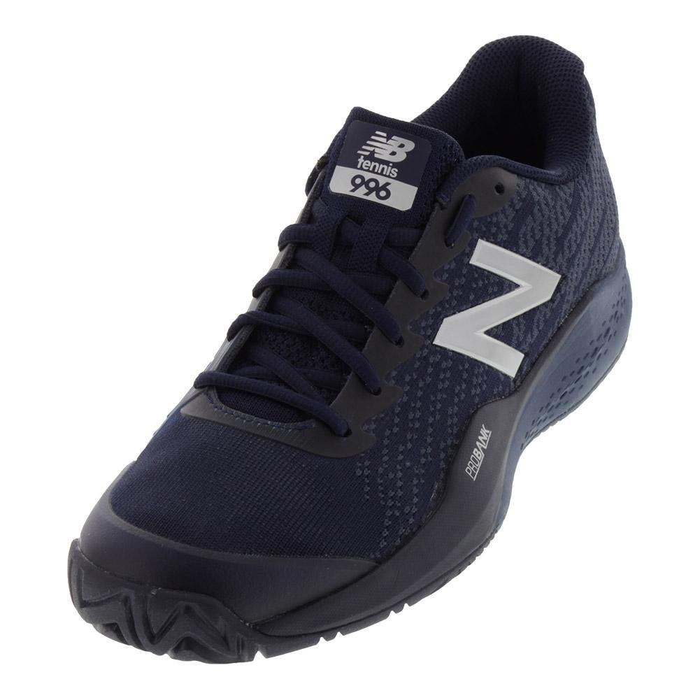 New Balance Men's Hard Court 996v3 Tennis Shoes - Lightweight Cushioned Sneakers for Court Sports & Casual Wear