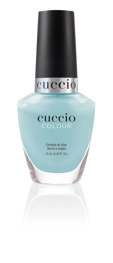 Cuccio Blueberry Sorbet Nail Polish - 0.43 fl oz Gel Nail Lacquer for Women - Long Lasting & Chip Resistant - Perfect for Manicures, Pedicures & Nail Art Designs