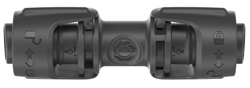 Gardena 13 mm (1/2 Inch) Hose Connector - Heavy Duty Brass Fitting for Garden Watering, Irrigation Systems & Outdoor Faucets