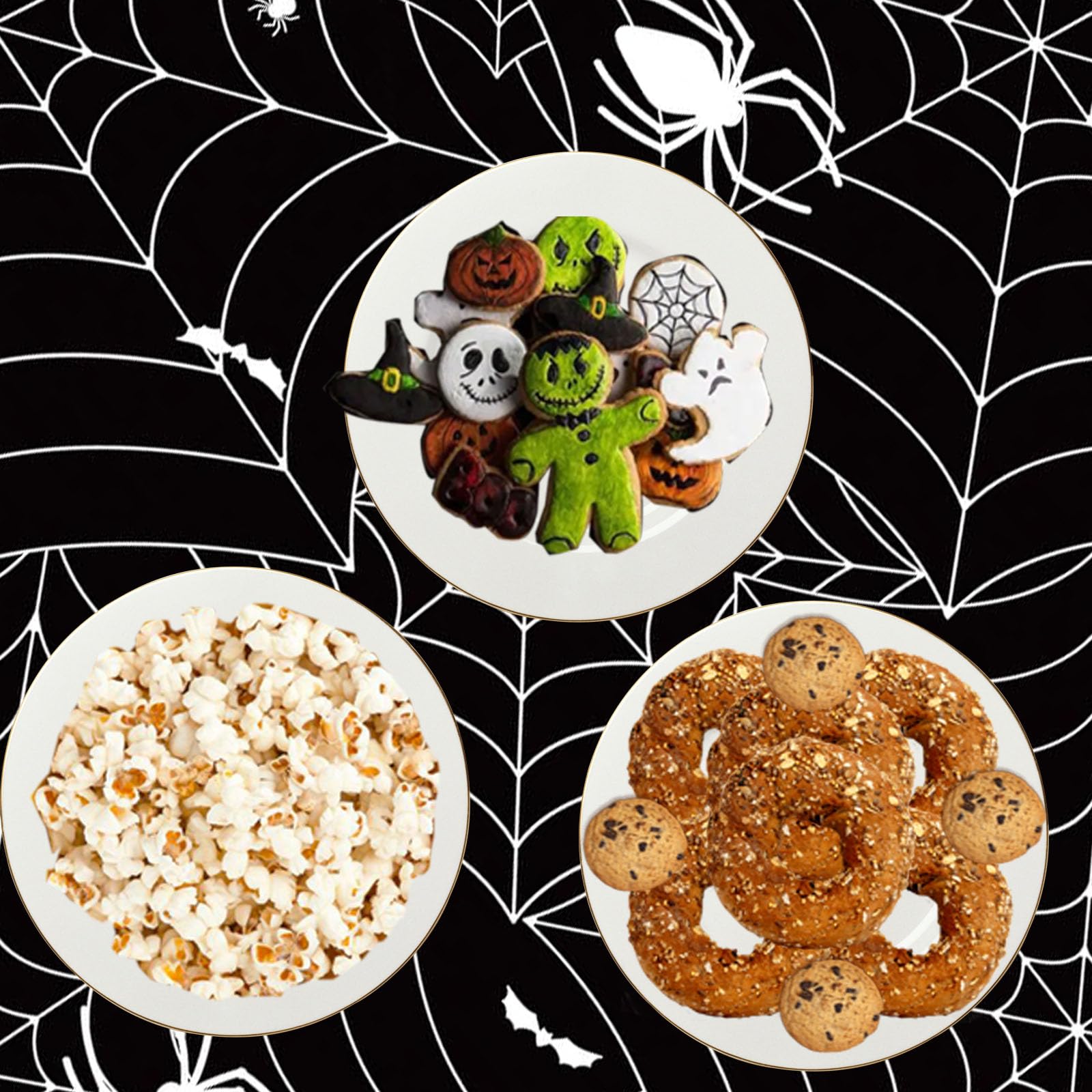 2-Pack Halloween Tablecloth - 110